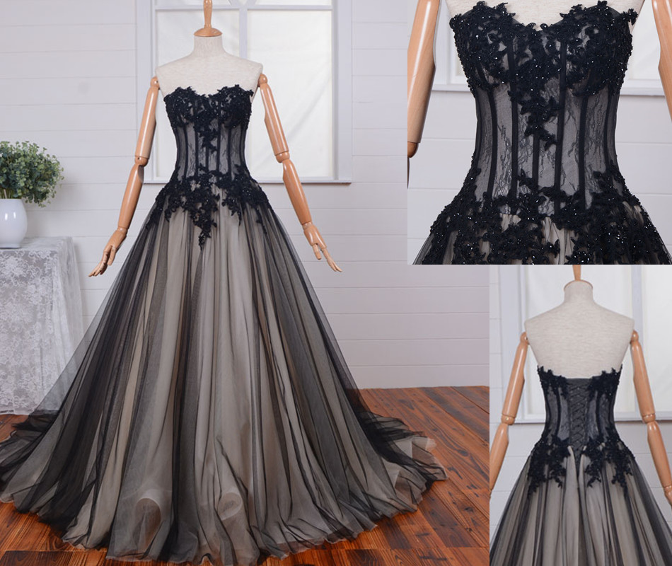Wedding Dresses,Gothic Wedding Dress,Custom Wedding Dress ...